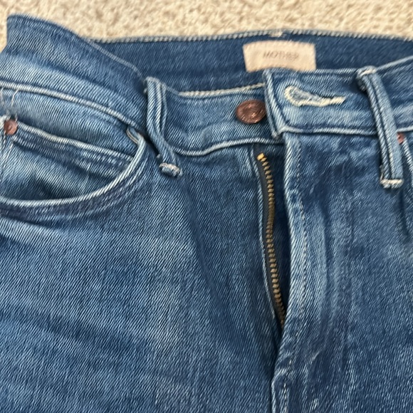 MOTHER Dazzler Straight Leg mid rise Crop in “We’re All In This Together”, 23 - Picture 6 of 16